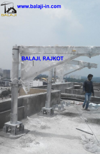 Facade Cleaning System Davit Poll Bmu