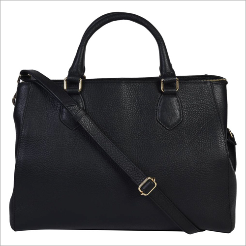 Ladies Black Leather Handbags