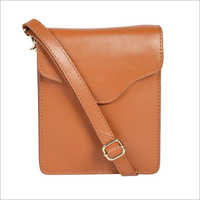 Ladies Tan Leather Handbags