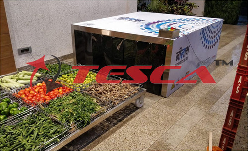 UVC Fruits & Vegtables Disinfection Chamber 100Kgs / 45 Secs By TESCA TECHNOLOGIES PVT. LTD.