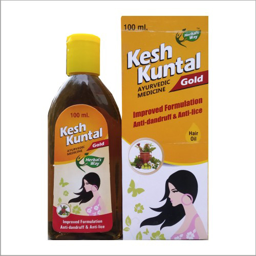 Kesh Kuntal Gold Ayurvedic Hair Oil By AKARSH AYURVEDA PRIVATE LIMITED