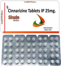 Cinnarzine Ip 25 Mg./ Sinzin 25