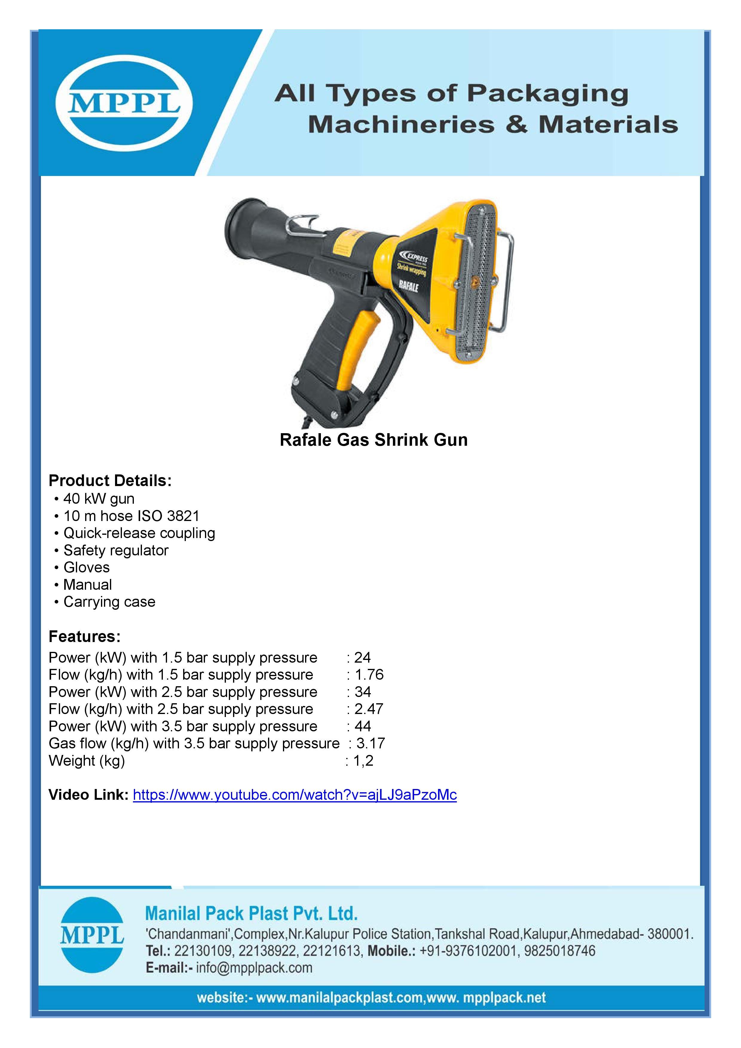 Gas Shrink Gun