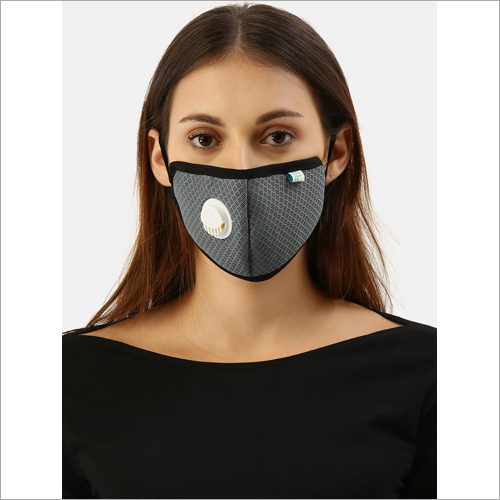 Grey Cotton Face Mask