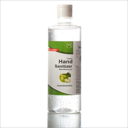 Green Apple Fragrance Hand Sanitizer with Moisturizer