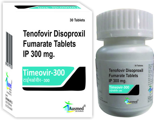 Tenofovir Disoproxil Fumarate Ip 300Mg.Timeovir-300 General Medicines