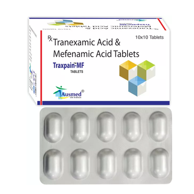 Tranaxamic Acid B.P 500Mg + Mefenamic Acid Ip 250Mg./Traxpain-Mf General Medicines