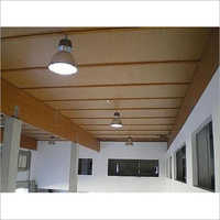Wooden False Ceiling - 6 X 12 Feet | Gypsum, Galvanised Surface Treatment, Excellent For Office And Commercial Use