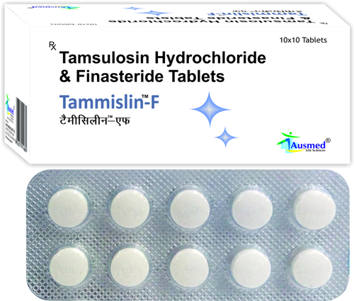 Tamsulosin Hydrochloride IP 0.4mg. +  Finasteride IP 5 mg./TAMMISLIN-F