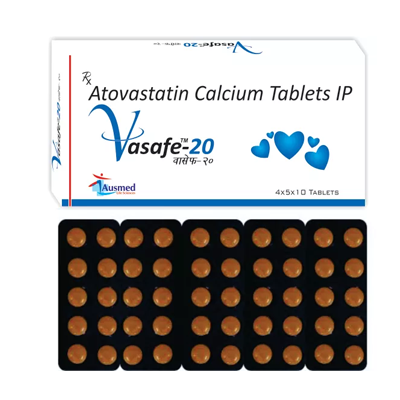 Atorvastatin  Calcium IP 10mg. / VASAFE-10.