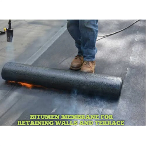 Bitumen Membrane For Retaining Walls And Terrace