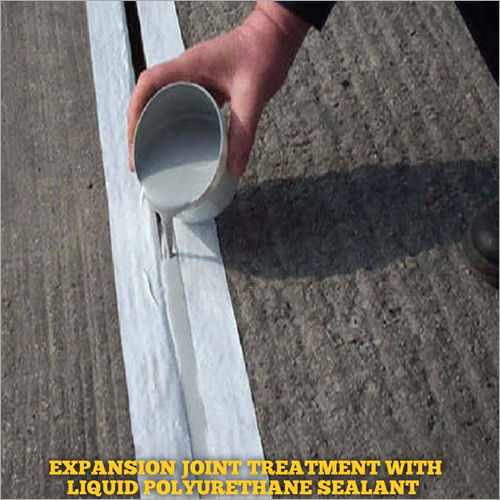 Expansion Joint Treatment  With Liquid Polyurethane Sealant