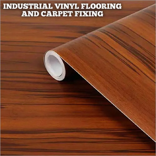 Industrial Vinyl Flooring And Carpet Fixing