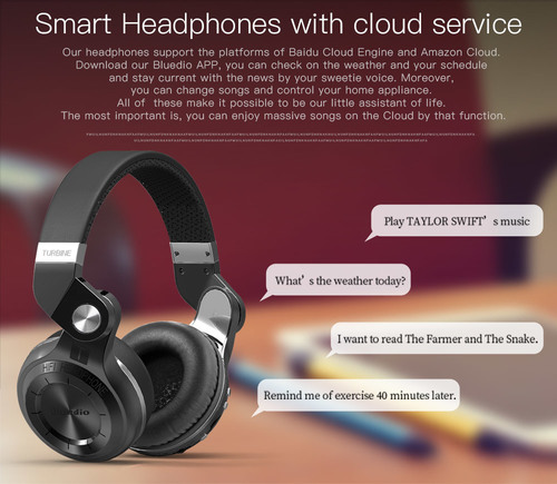 T2plus (Shooting Brake) Bluetooth Stereo Headphones Headset