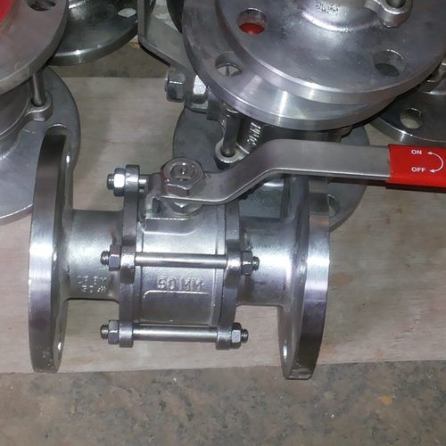 3 Piece Design Ball Valves Application: Oil Industries