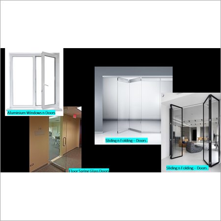 Aluminium Doors Windows and Sliding Folding Partitions