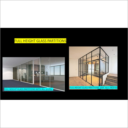 Full Height Glass Partitions