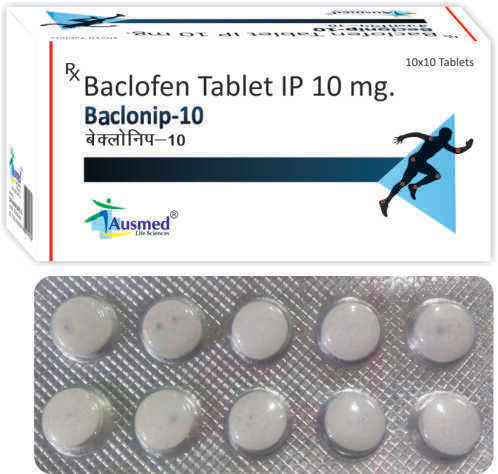 Baclofen Ip 10 Mg./baclonip-10 Drug Solutions