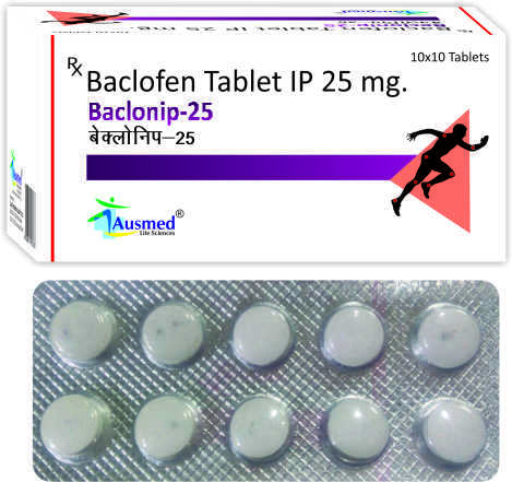 Baclofen IP 10 mg./BACLONIP-10