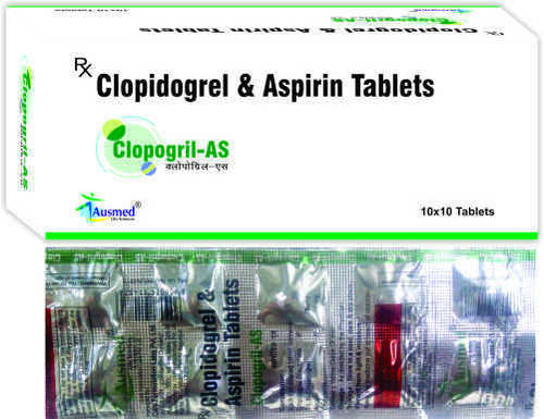 Clopidogrel Bisulphate  IP 75MG. + Aspirin  IP  75mg./CLOPOGRIL-AS