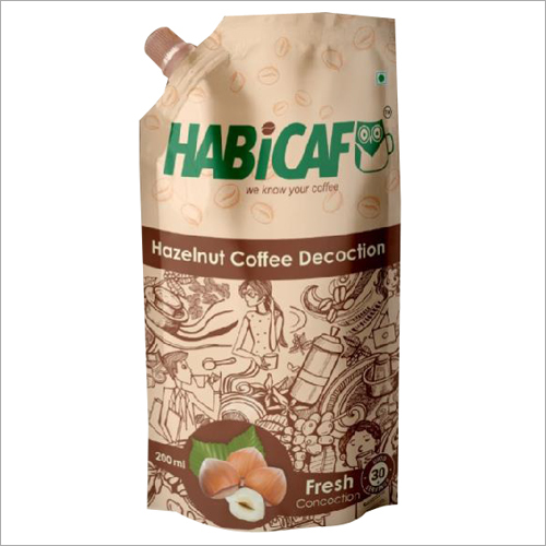Hazelnut Coffe Decoction