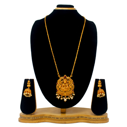 Temple Jewellery Pendant Set