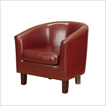 Single Seater Leather Sofa