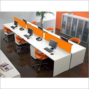 Linear Office Workstations By PRESTIGE FURNITURE SYSTEM & INTERIORS