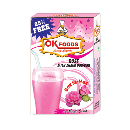 Rose Milk Shake Powder By RAGHU INSTANT FOODS