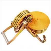 Double J Hooks Ratchet Lashing Belt