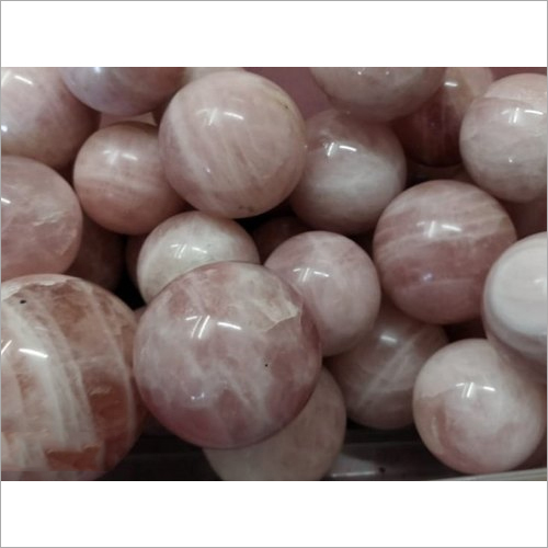 Rose Quartz Agate Ball