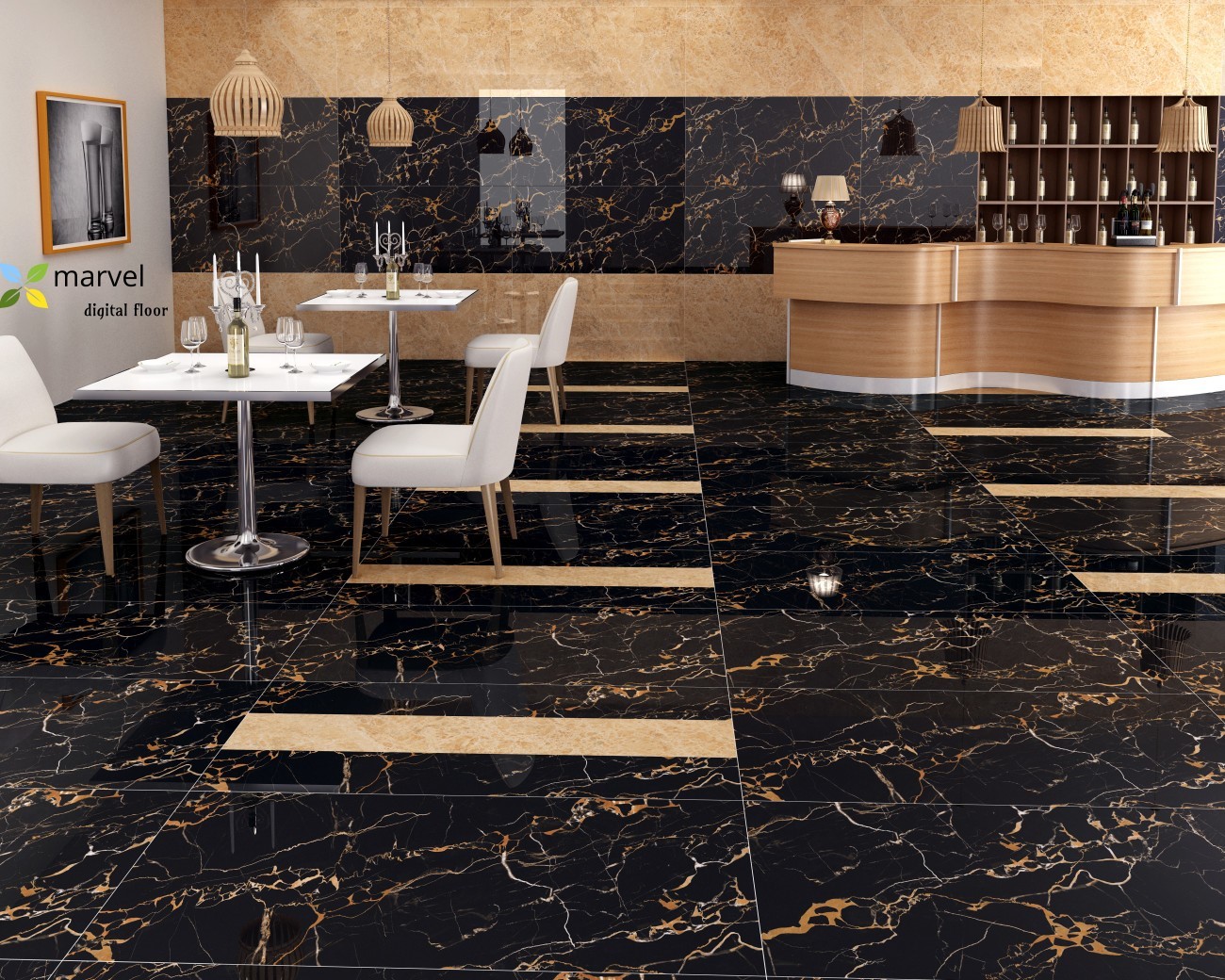 2x2 Feet Colors Vitrified Tiles