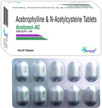 N-Acetylcysteine BP  600mg. + Acebrophylline  100mg./ACEYNET-AC