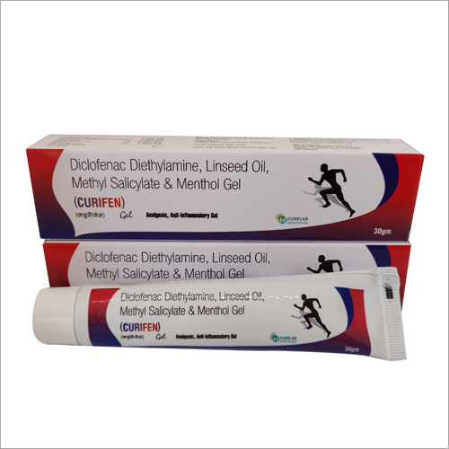 Diclofenac Diethylamine, Linseed Oil, Methyl Salicylate And Menthol Gel 30 gm tube