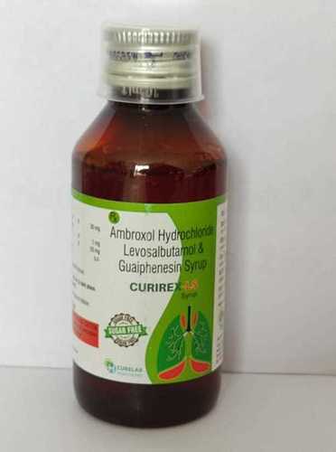 Levosalbutamol Sulphate, Ambroxol Hydrochloride & Guaiphenesin Syrup 100ML