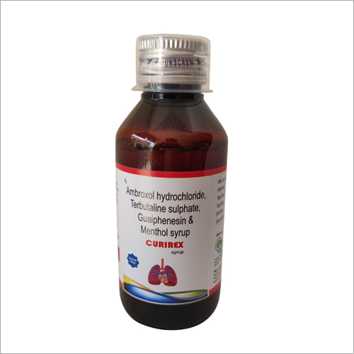 Ambroxol Hydrochloride, Terbutaline Sulphate, Guaiphenesin And Menthol Syrup 100ml