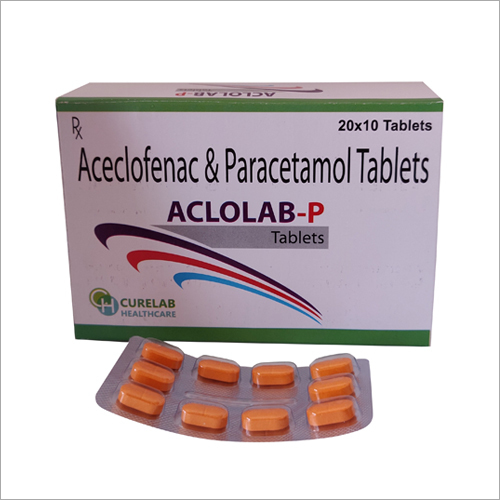 Aceclofenac And Paracetamol Tablets