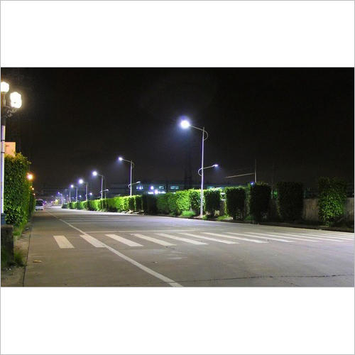 Galvanised Pole Led Solar Light