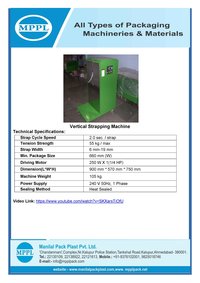 Vertical Strapping Machine