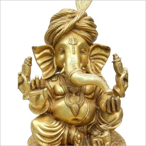 Brass Ganesha Statue
