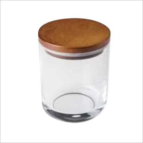 Wooden Glassware Round Lid