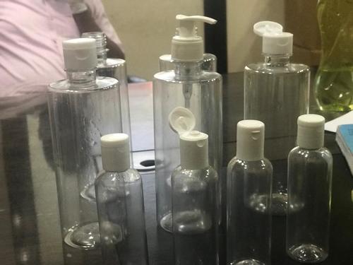 empty sanitizer bottles