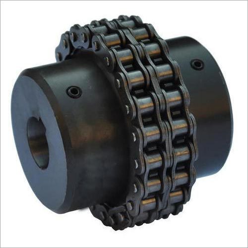 Roller Chain Coupling - Galvanized Sheet & Iron/ Stainless Steel Materials | High Load Capacity, Plain Design, Highest Efficiency