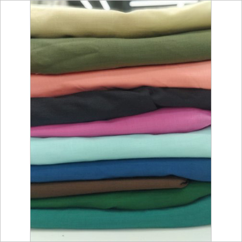 Polyester Linen Dyed Fabric