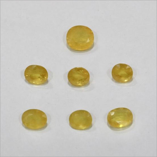 Natural Yellow Sapphire Stone By SHANU RAM EXPORTS