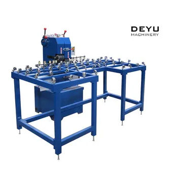 Glass Cross Belts Edging Machine