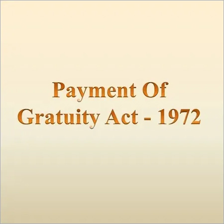 The Payments of Gratuity Act, 1972