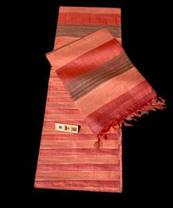 Party Wear Pure Tussar Silk Handloom Fancy Saree.