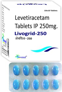 Levetiracetam IP 250 mg./LIVOGRID-250
