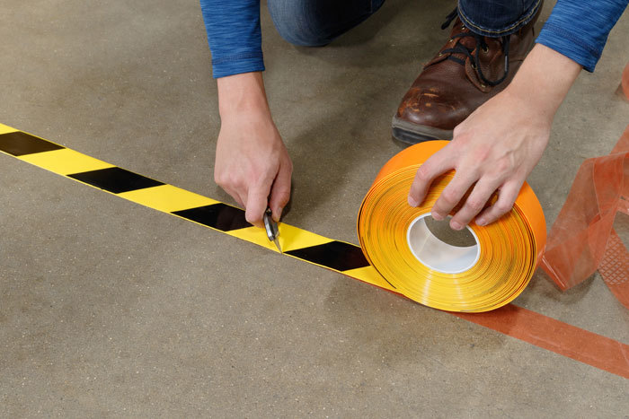 Heavy Duty Line Marking Tape - Watco Industrial Flooring